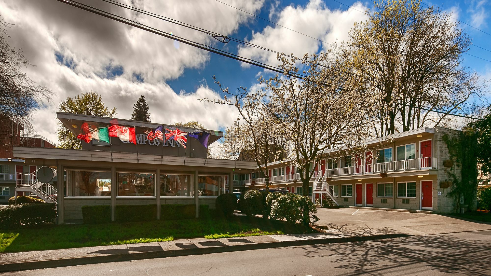 Campus Inn & Suites Eugene Downtown Dış mekan fotoğraf